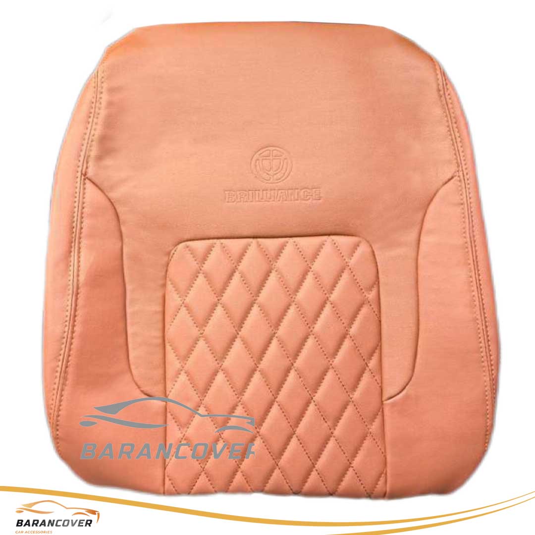 روکش صندلی برلیانس 330-320 چرم رنگ مارون