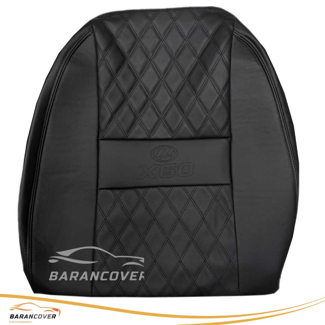 روکش صندلی لیفان X60 چرم رنگ مشکی