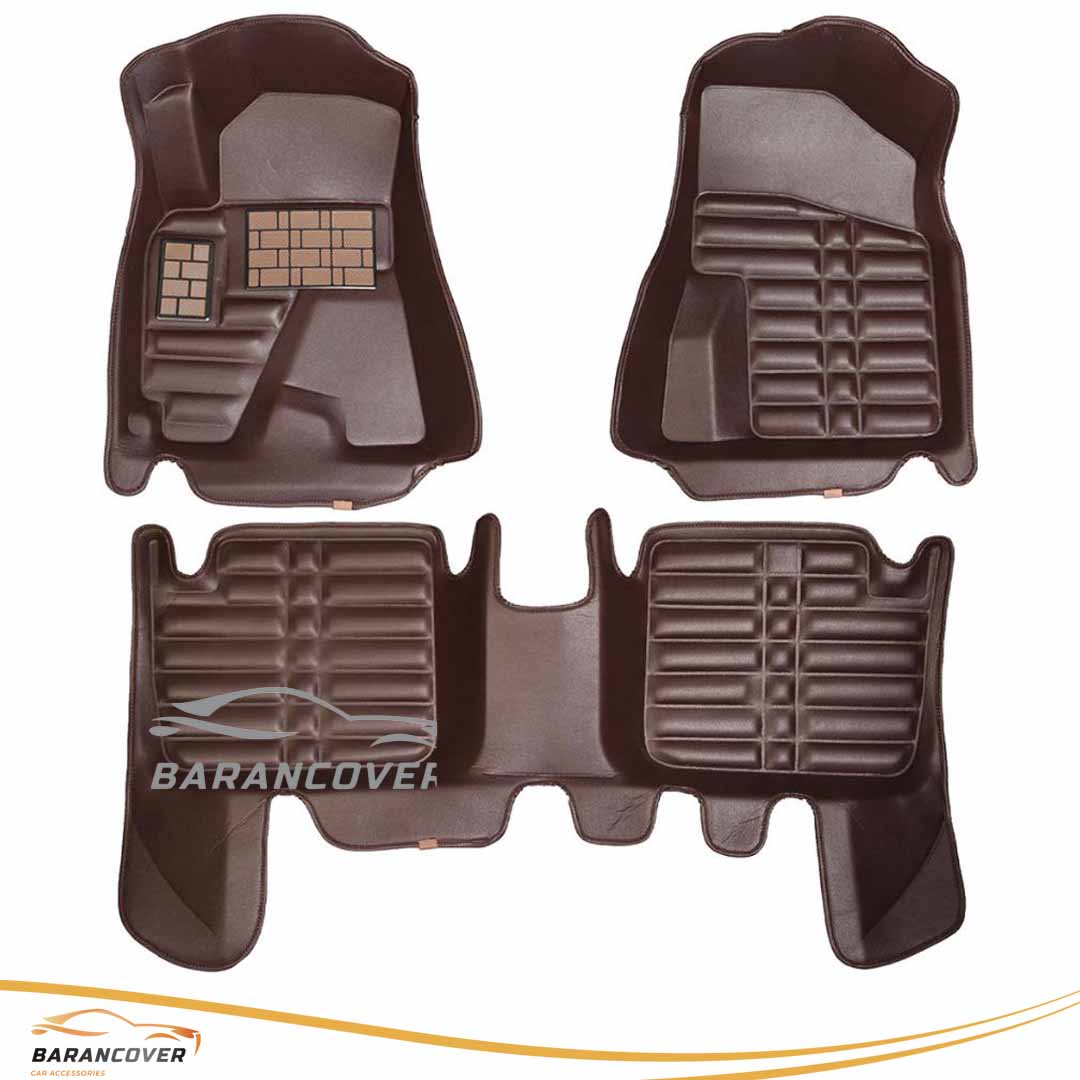 کفپوش پنج بعدی ام وی ام mvm x33 قدیم 1389-1393 رنگ قهوه ای موکا