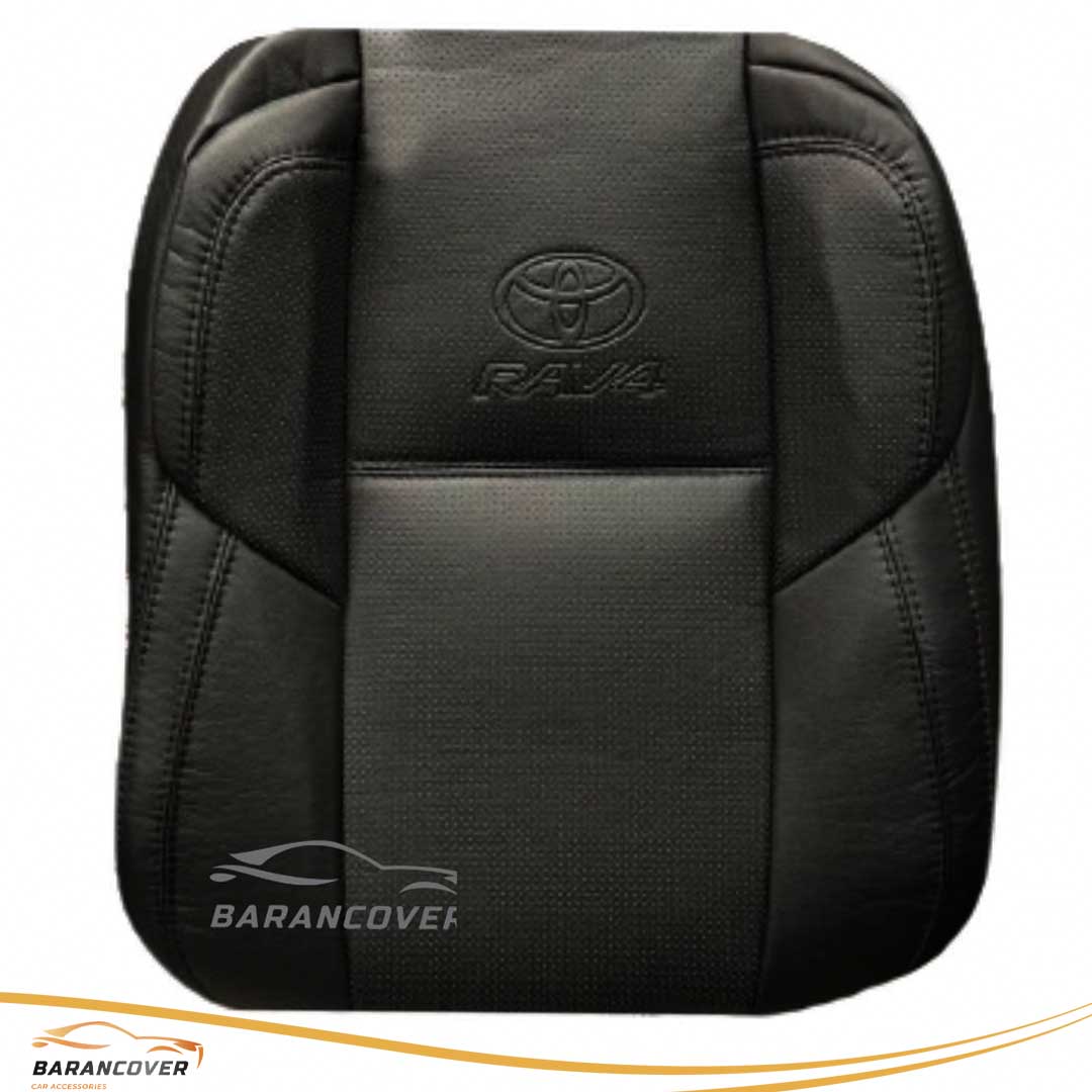 روکش صندلی تویوتا رافور RAV4 چرم رنگ مشکی