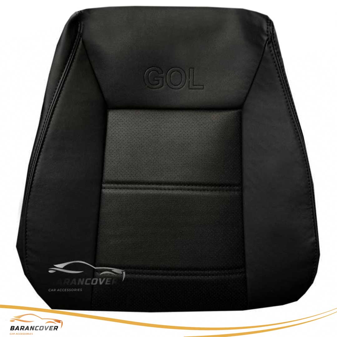 روکش صندلی فولکس گل GOL چرم رنگ مشکی