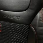 روکش صندلی چانگان CS35 چرم پارچه رنگ مشکی دوخت قرمز