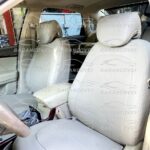 روکش صندلی هیوندای آزرا قدیم 2006-2011 چرم رنگ کرم استخوانی