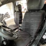 روکش صندلی سوزوکی ویتارا-vitara پارچه رنگ مشکی دوخت قرمز