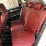روکش صندلی بسترن B30 چرم رنگ زرشکی