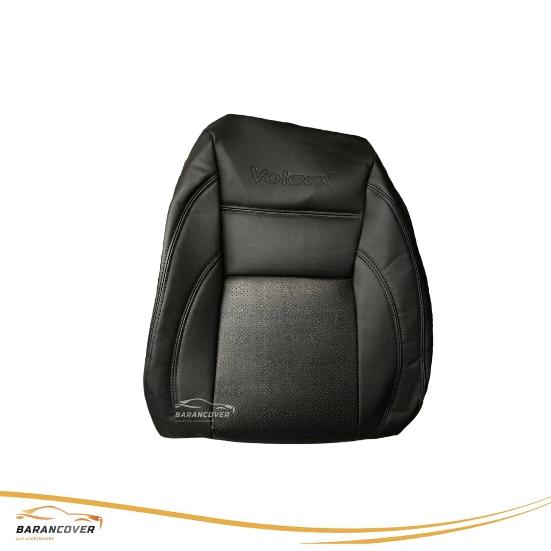 روکش صندلی ولکس C30 چرم رنگ مشکی مدل (1)