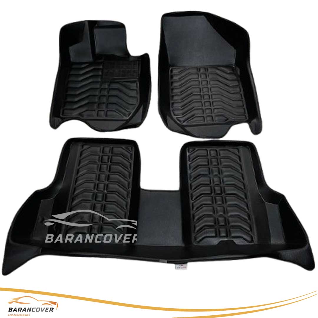 کفپوش پنج بعدی رنو ال90-L90 رنگ مشکی