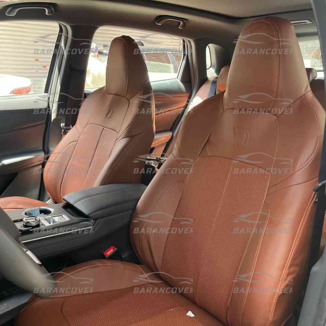 روکش صندلی چانگان CS55 پلاس چرم رنگ مارون