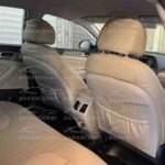 روکش صندلی هیوندای سوناتا ال اف Sonata LF چرم رنگ کرم استخوانی