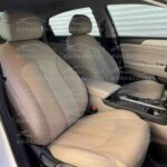 روکش صندلی هیوندای سوناتا ال اف Sonata LF چرم رنگ کرم استخوانی