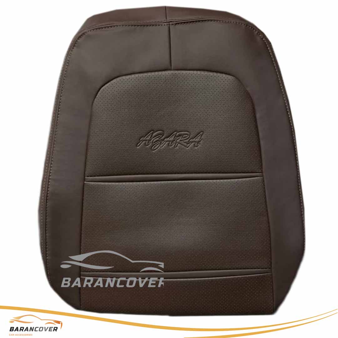 روکش صندلی هیوندای آزرا قدیم 2006-2011 چرم رنگ قهوه‌ای