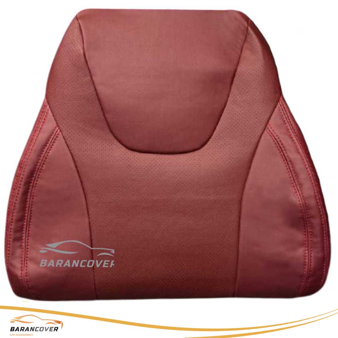 روکش صندلی تیگارد x35 چرم رنگ زرشکی