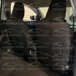 روکش صندلی سوزوکی فرانکس هیبرید تمام پارچه رنگ مشکی
