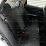 روکش صندلی FMC 511 چرم وسط پارچه اسپایسر رنگ مشکی