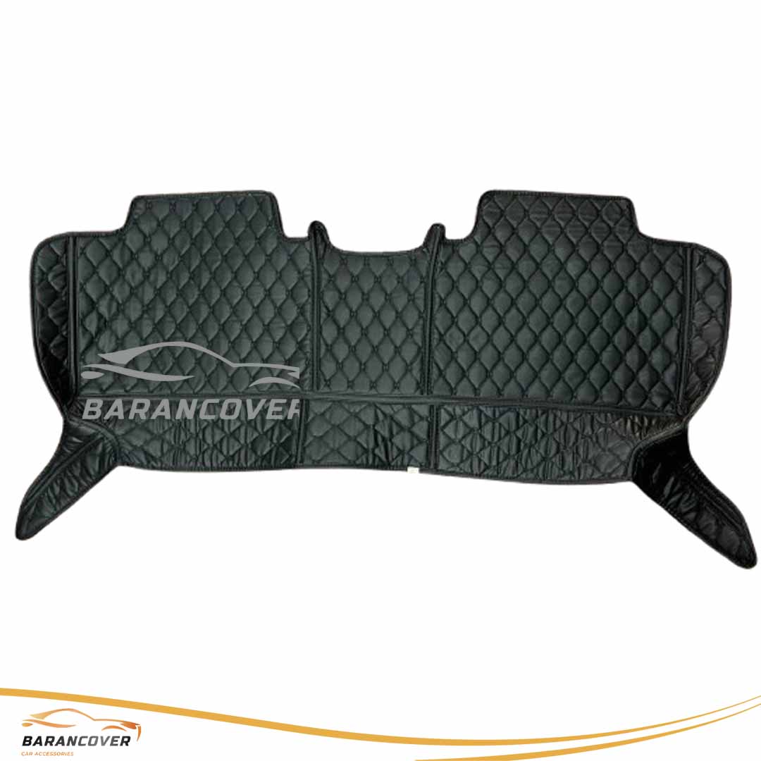 کفپوش گلدوزی 6 بعدی موکت دار بیجینگ x7 رنگ مشکی